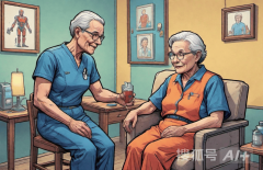 <b>A时监测患者的健康状况</b>